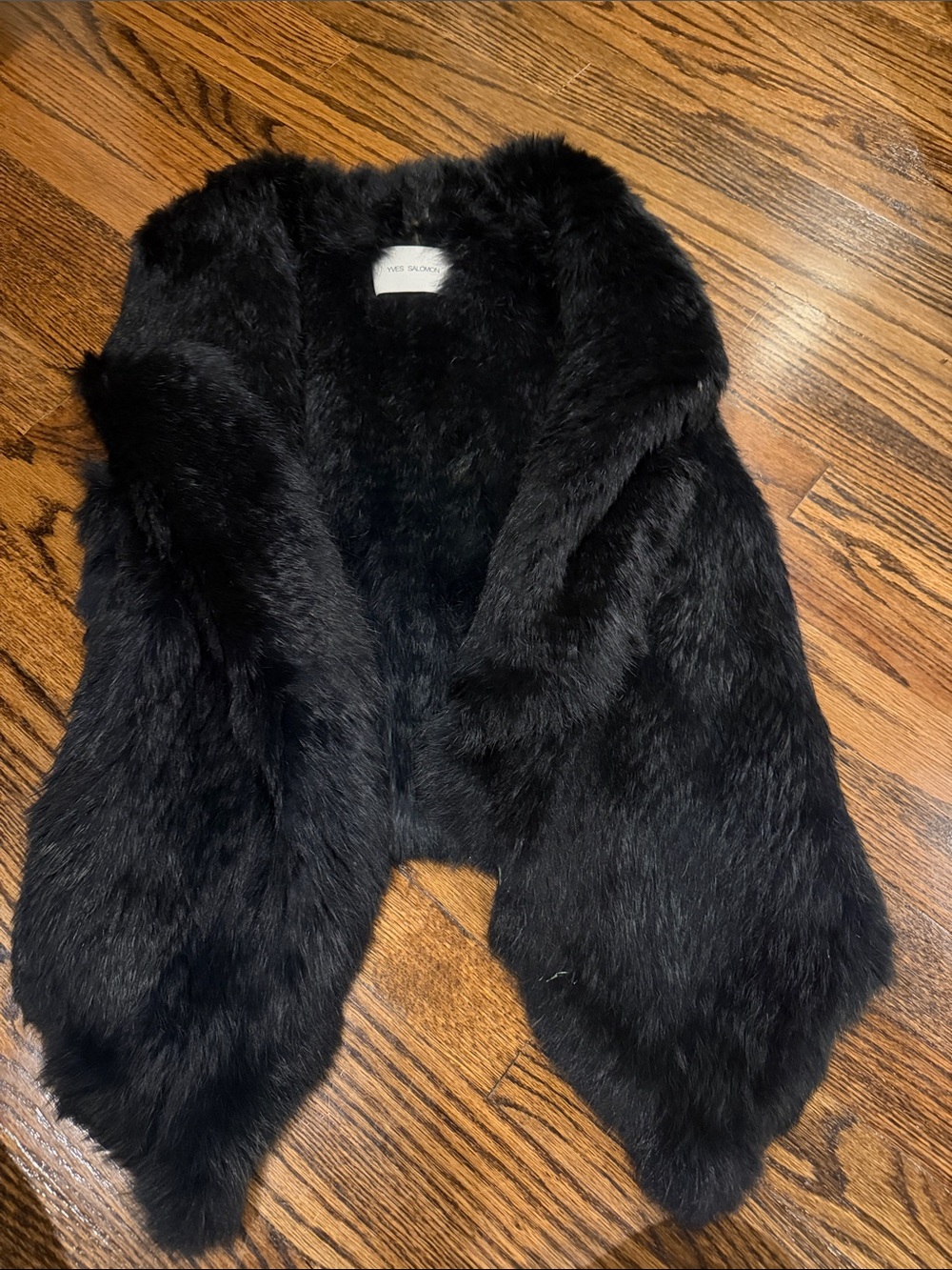 Yves Salomon fur vest